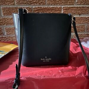 Kate Spade Elegant Black Crossbody Bag